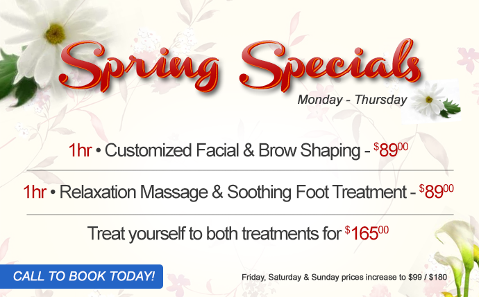 Aquablue Holiday Specials Spa